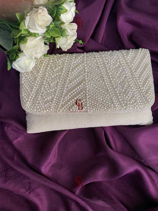 Pearl Envelope Flap Bag