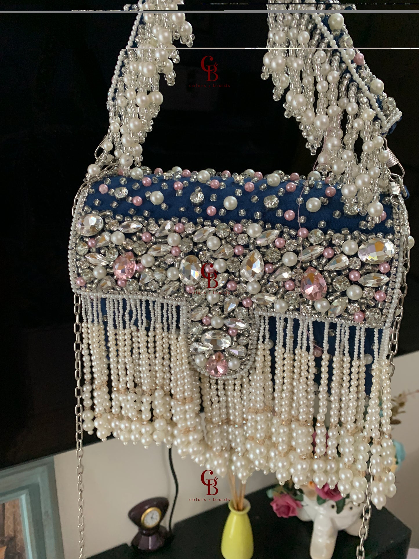 Jeweled Pearl Flap