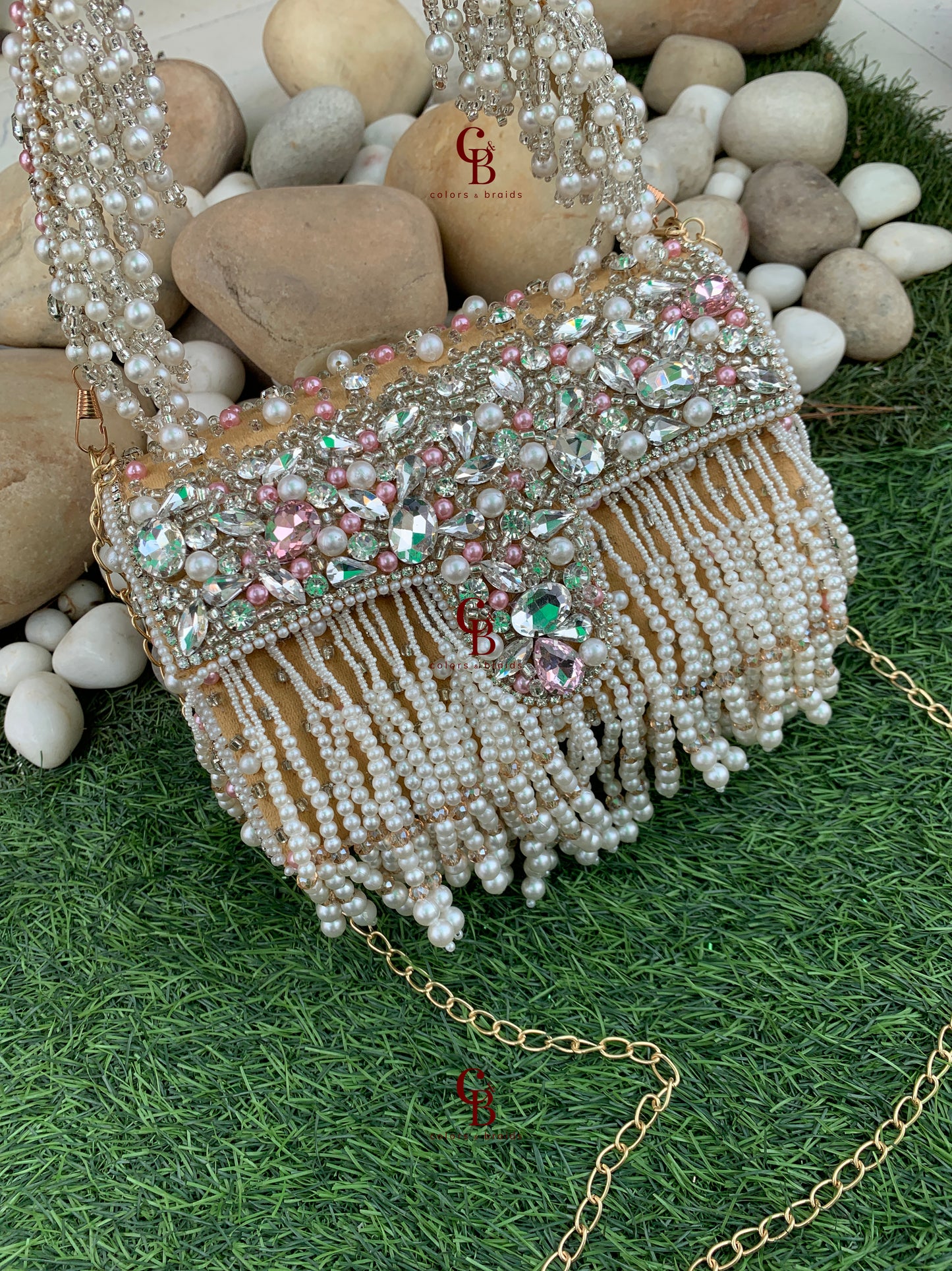 Jeweled Pearl Flap