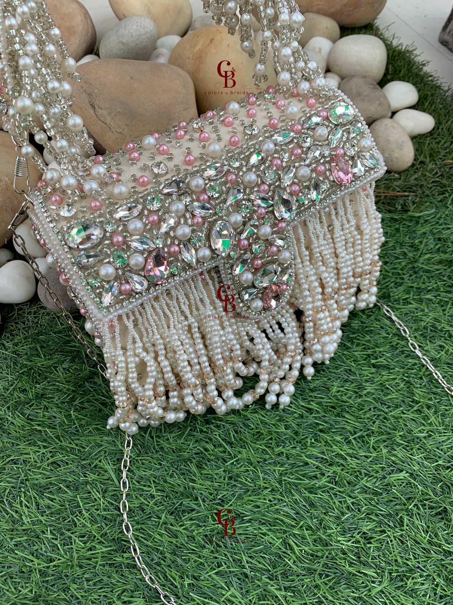 Jeweled Pearl Flap