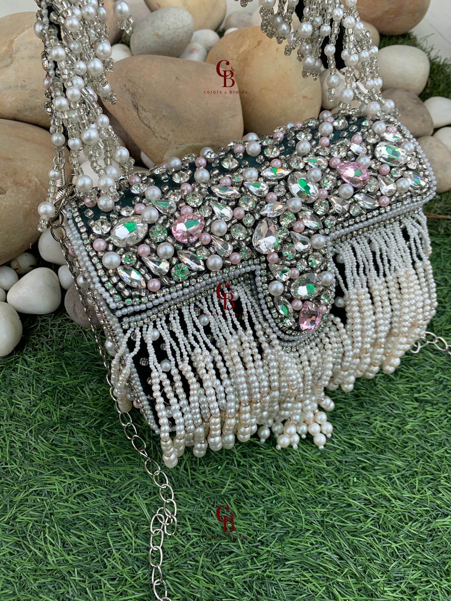 Jeweled Pearl Flap