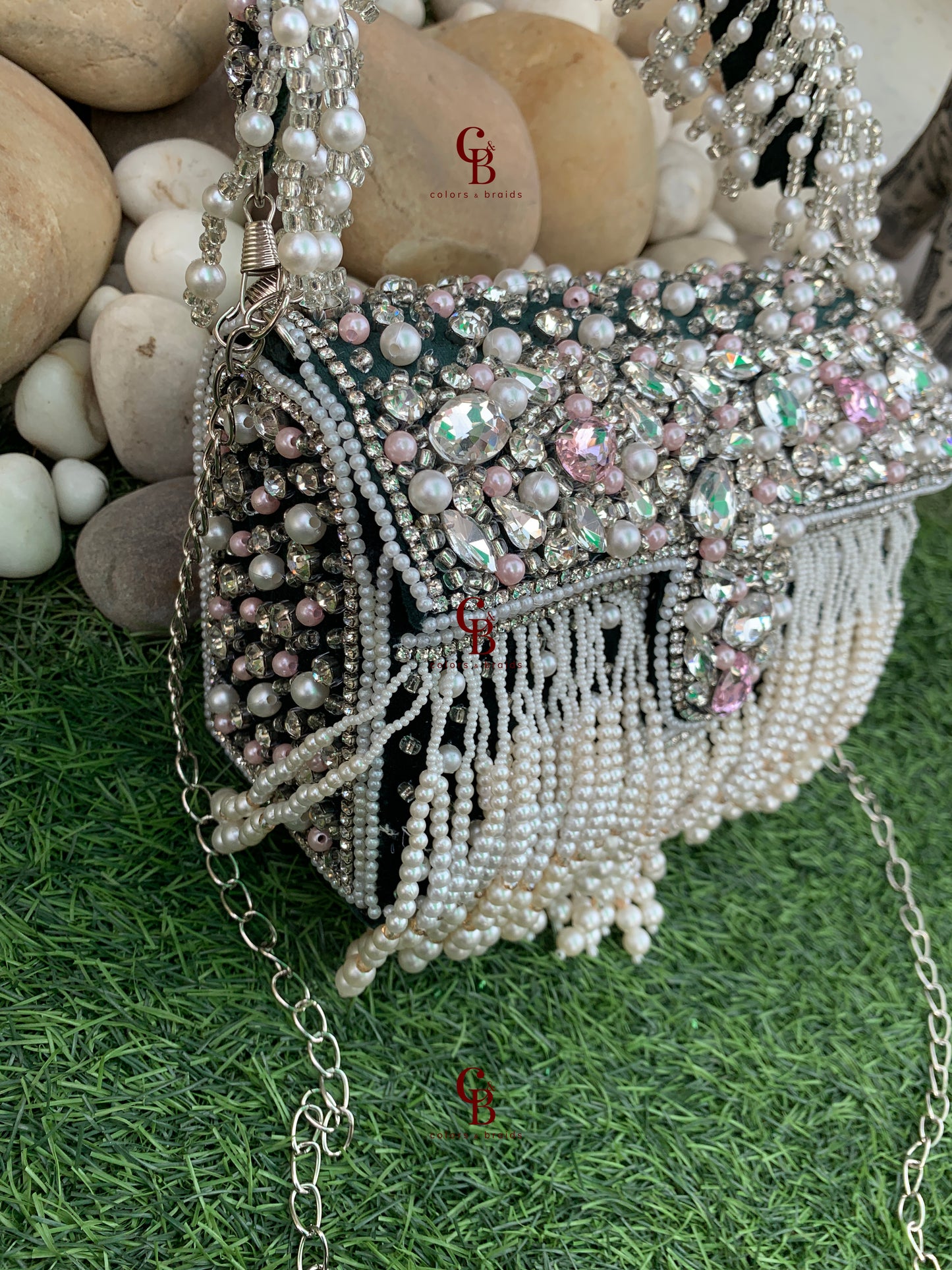 Jeweled Pearl Flap