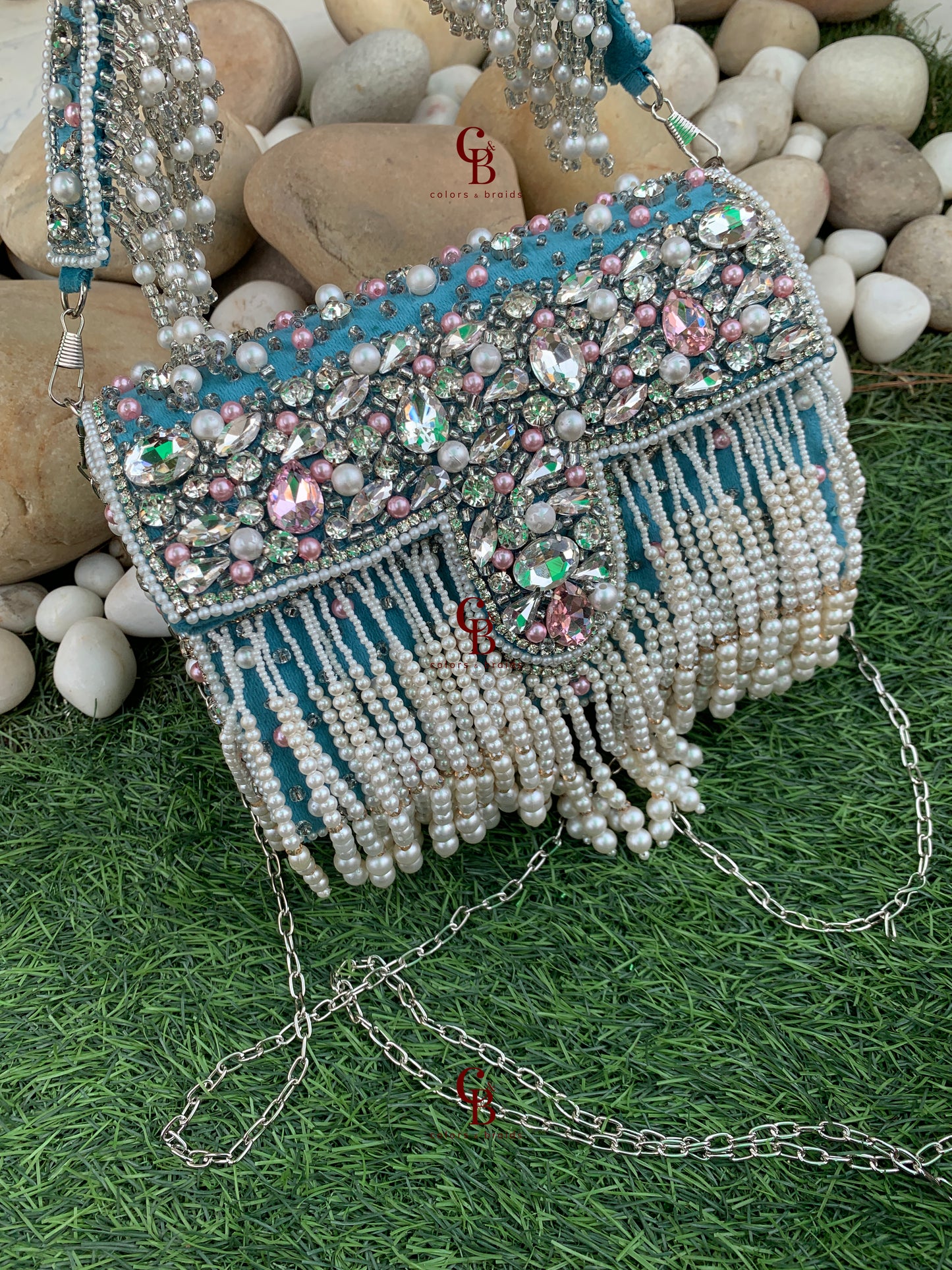 Jeweled Pearl Flap