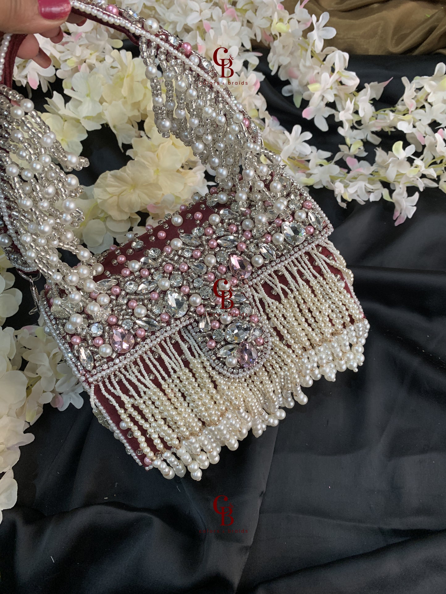 Jeweled Pearl Flap