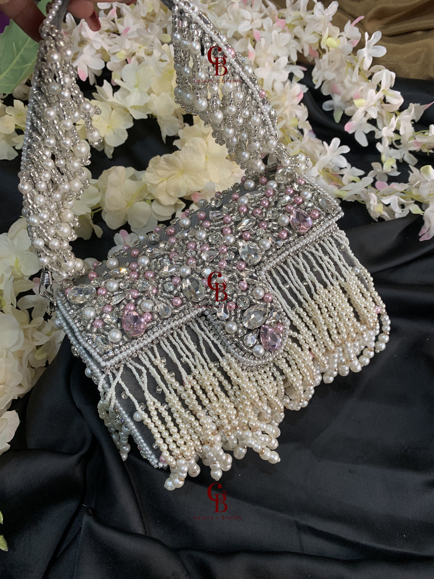 Jeweled Pearl Flap