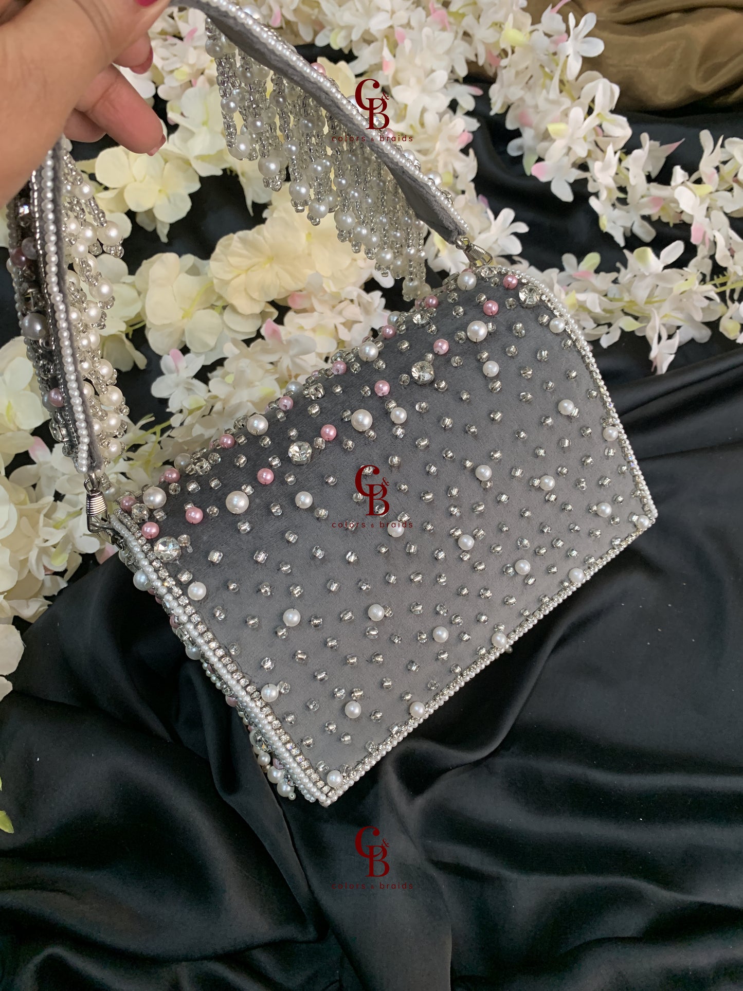 Jeweled Pearl Flap