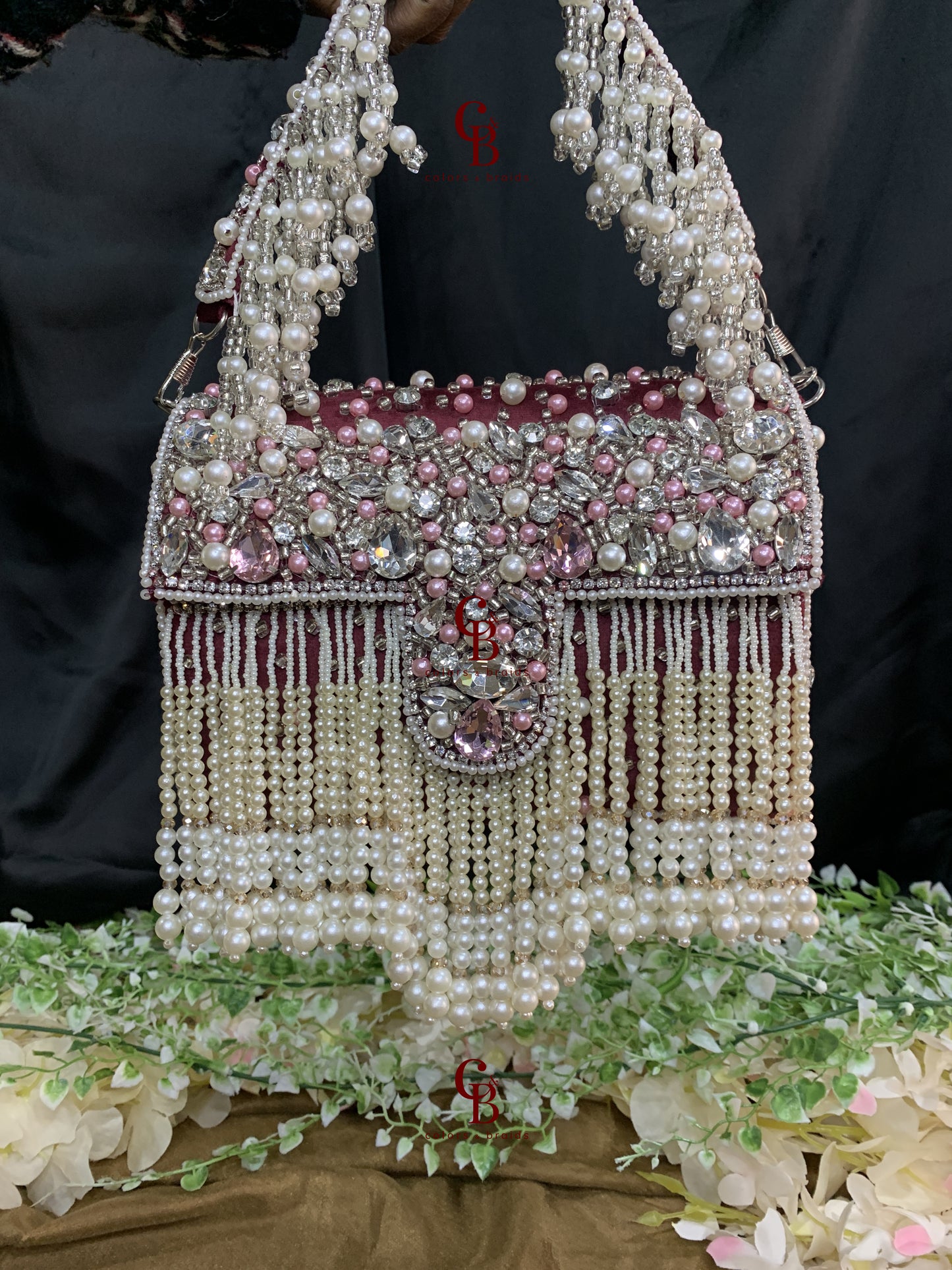 Jeweled Pearl Flap