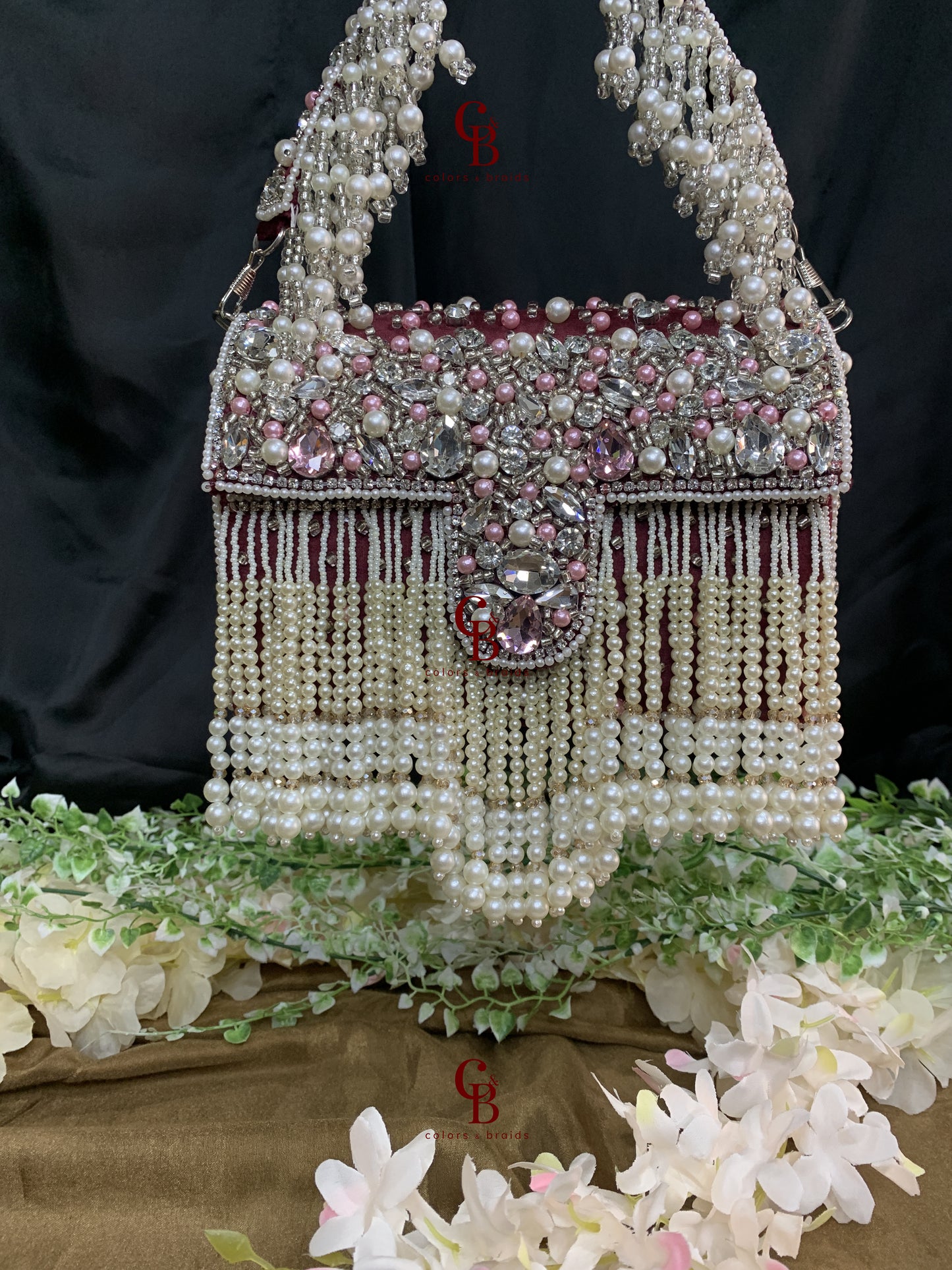 Jeweled Pearl Flap