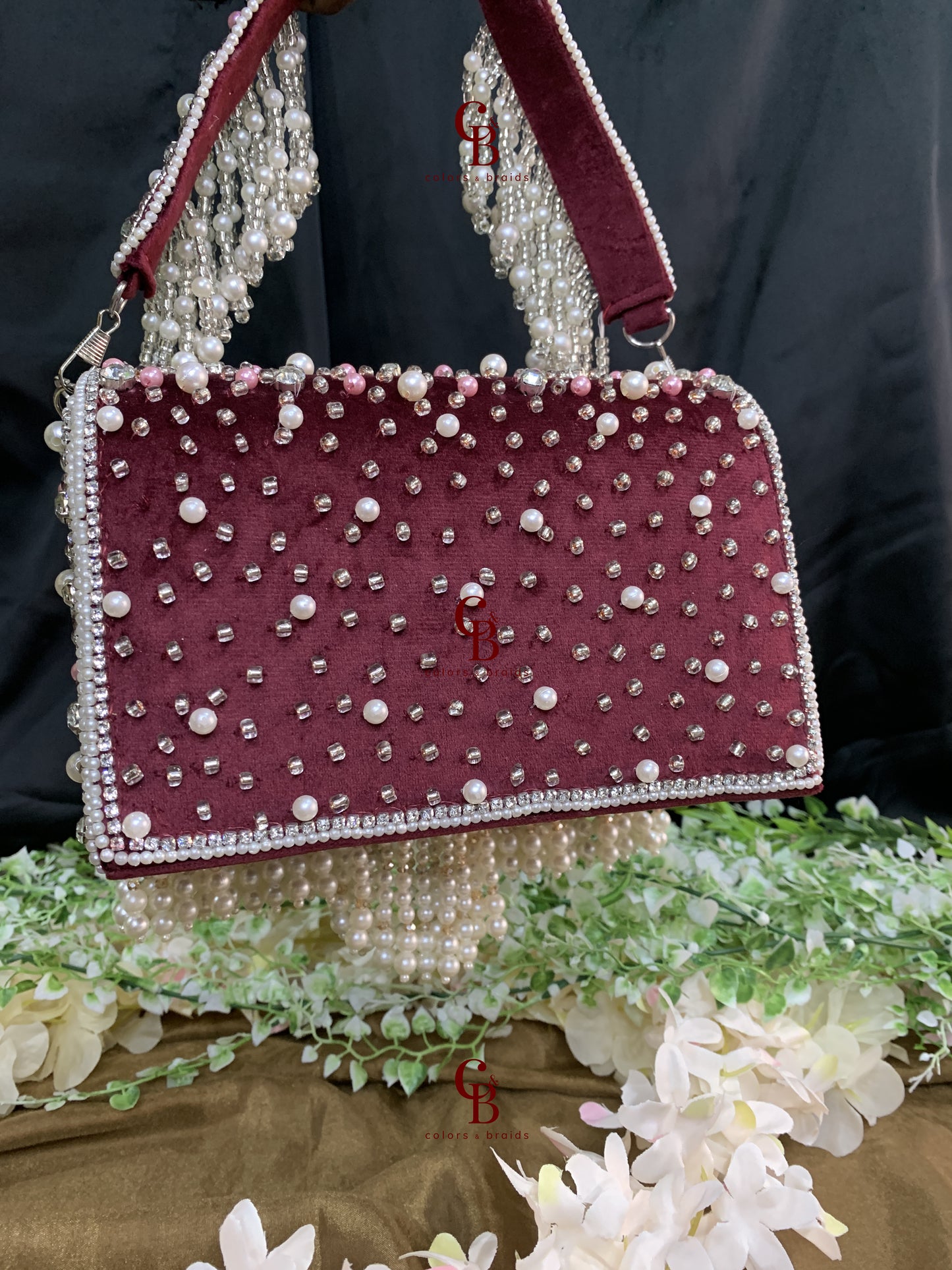 Jeweled Pearl Flap