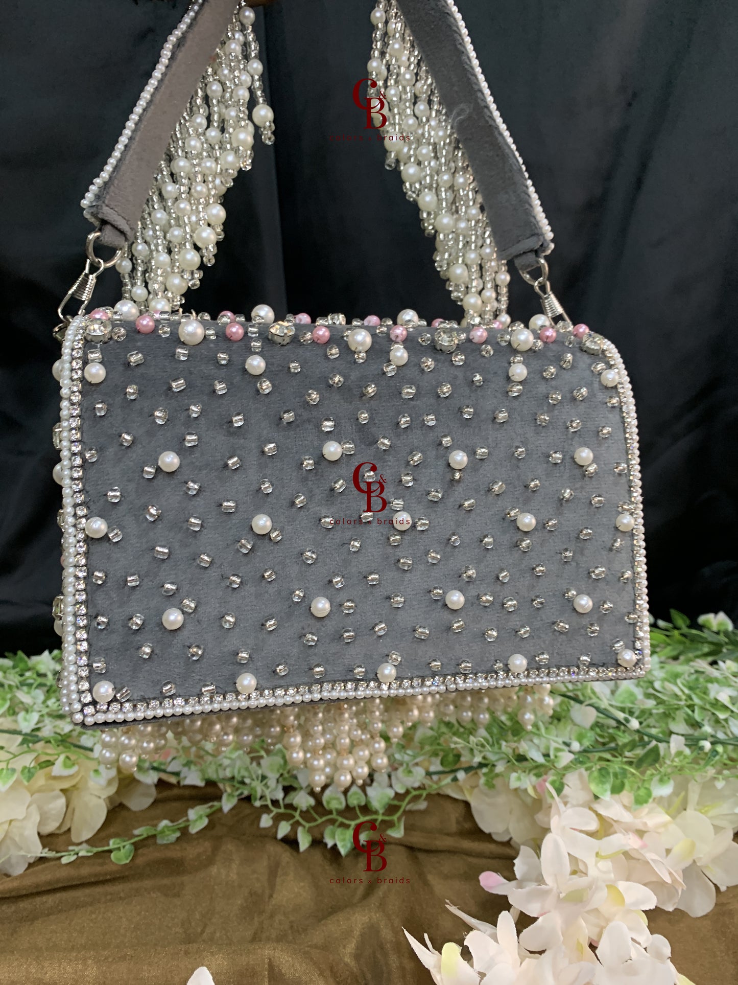 Jeweled Pearl Flap