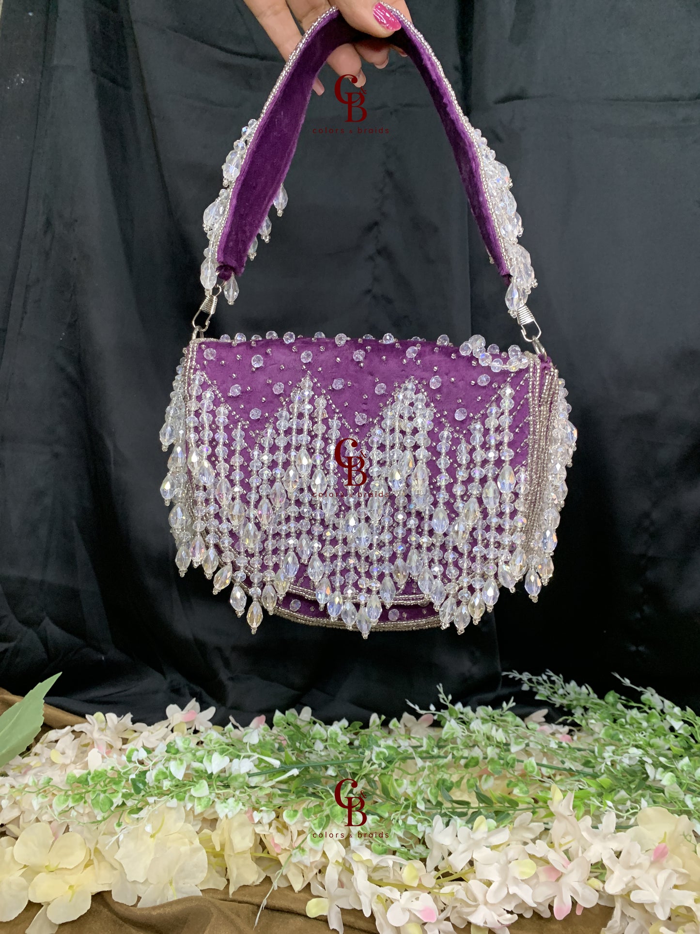 Serenity Moon Flap Bag