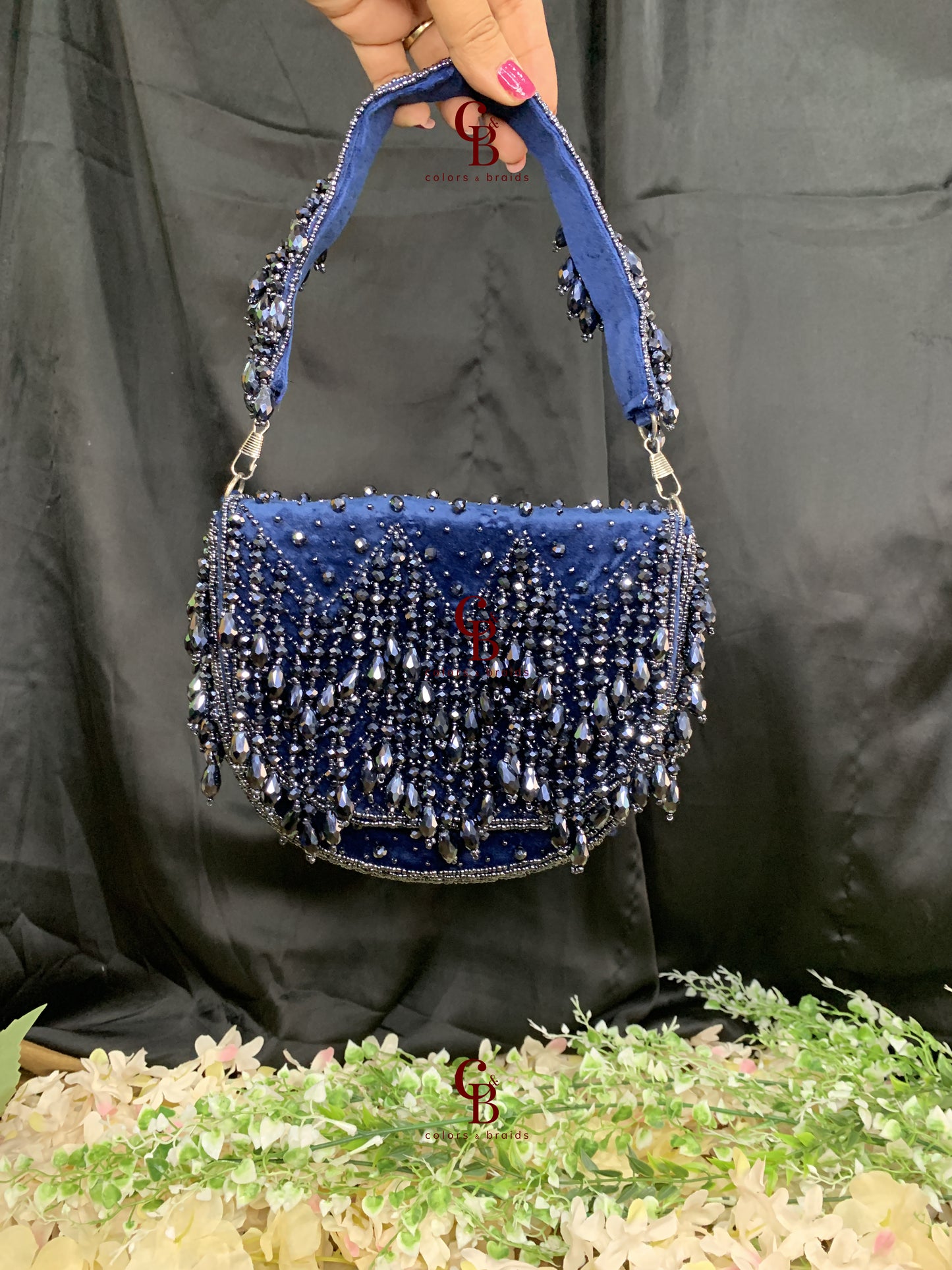 Serenity Moon Flap Bag