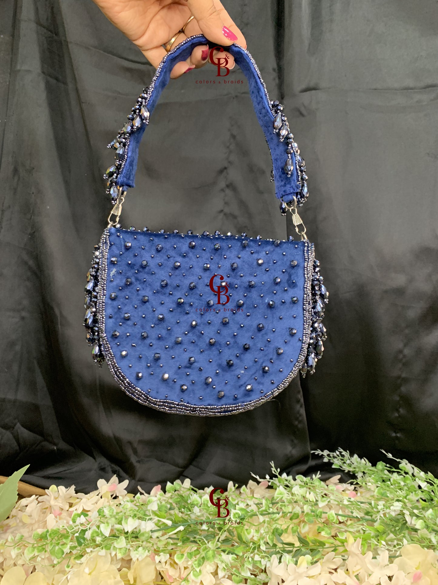 Serenity Moon Flap Bag