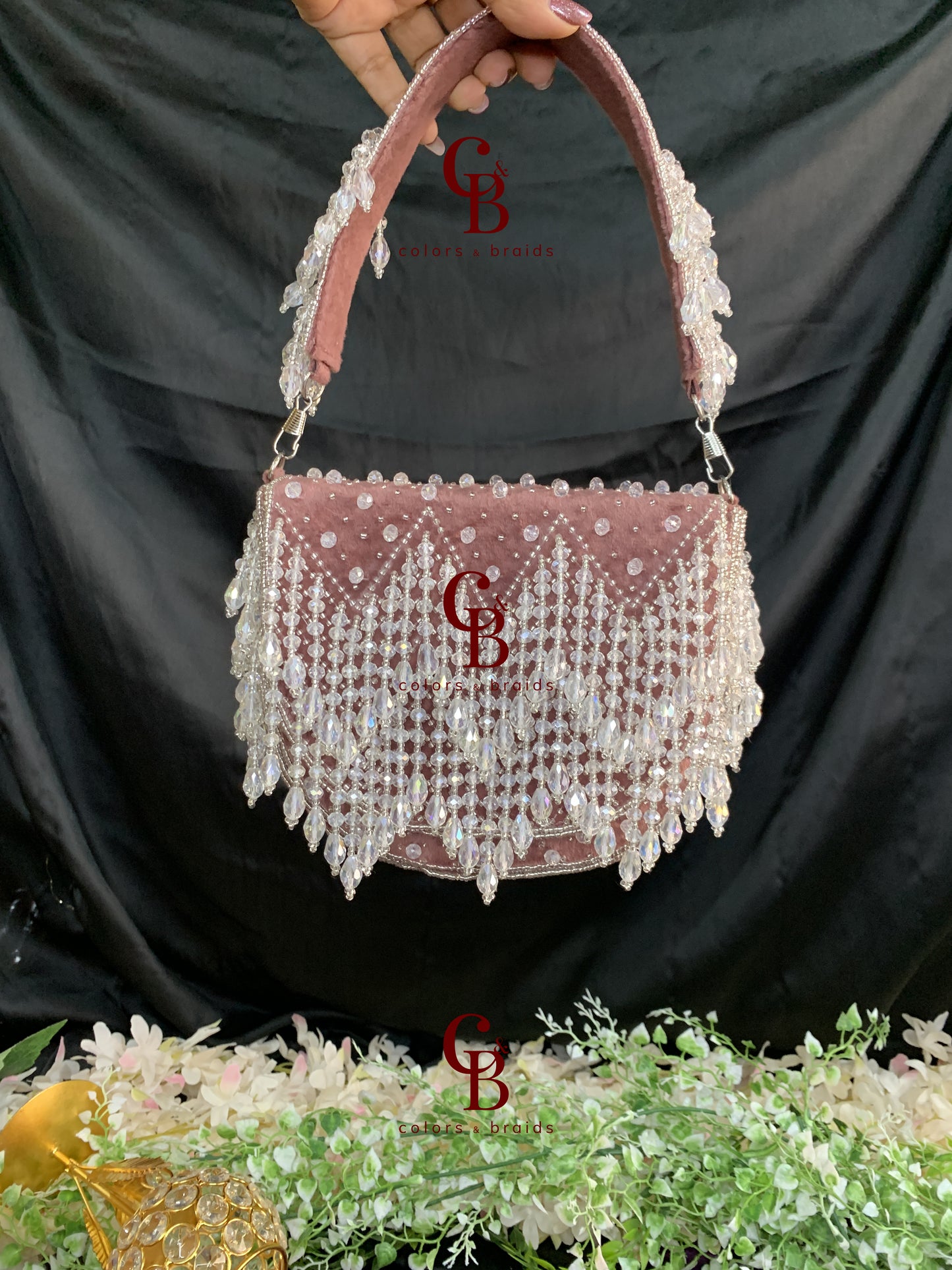 Serenity Moon Flap Bag