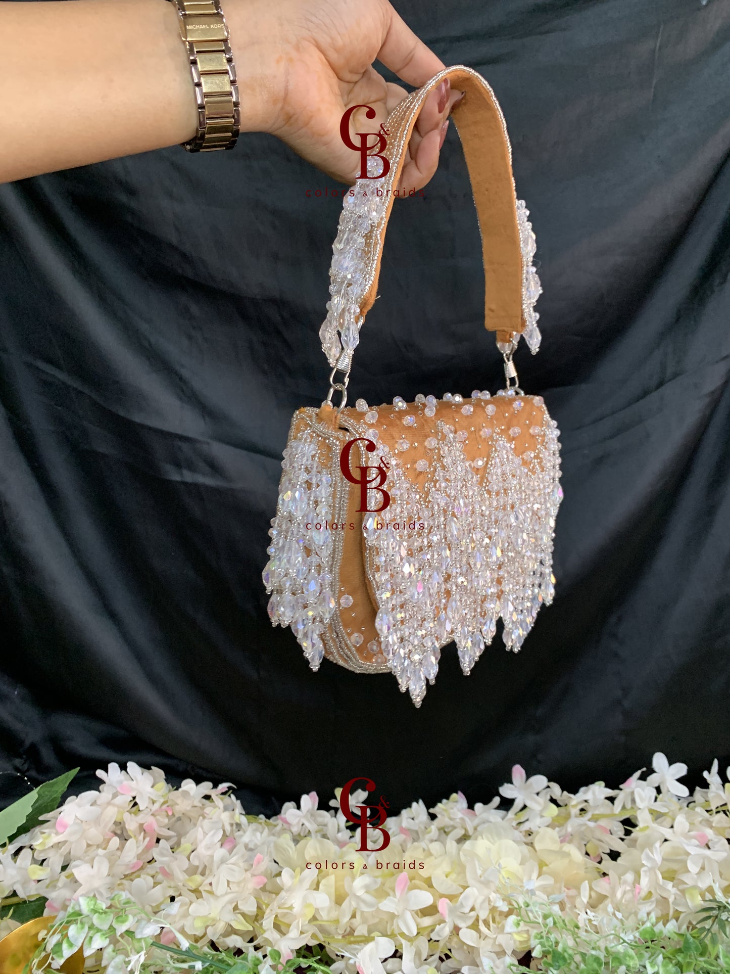 Serenity Moon Flap Bag