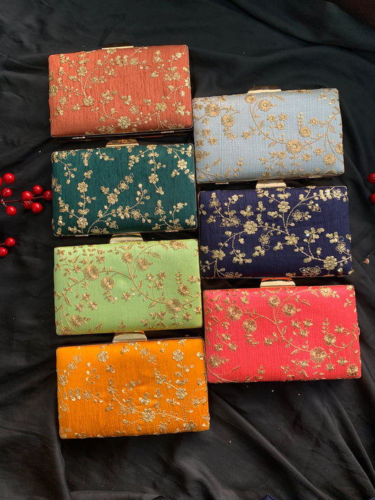 Floral Creeper Clutch