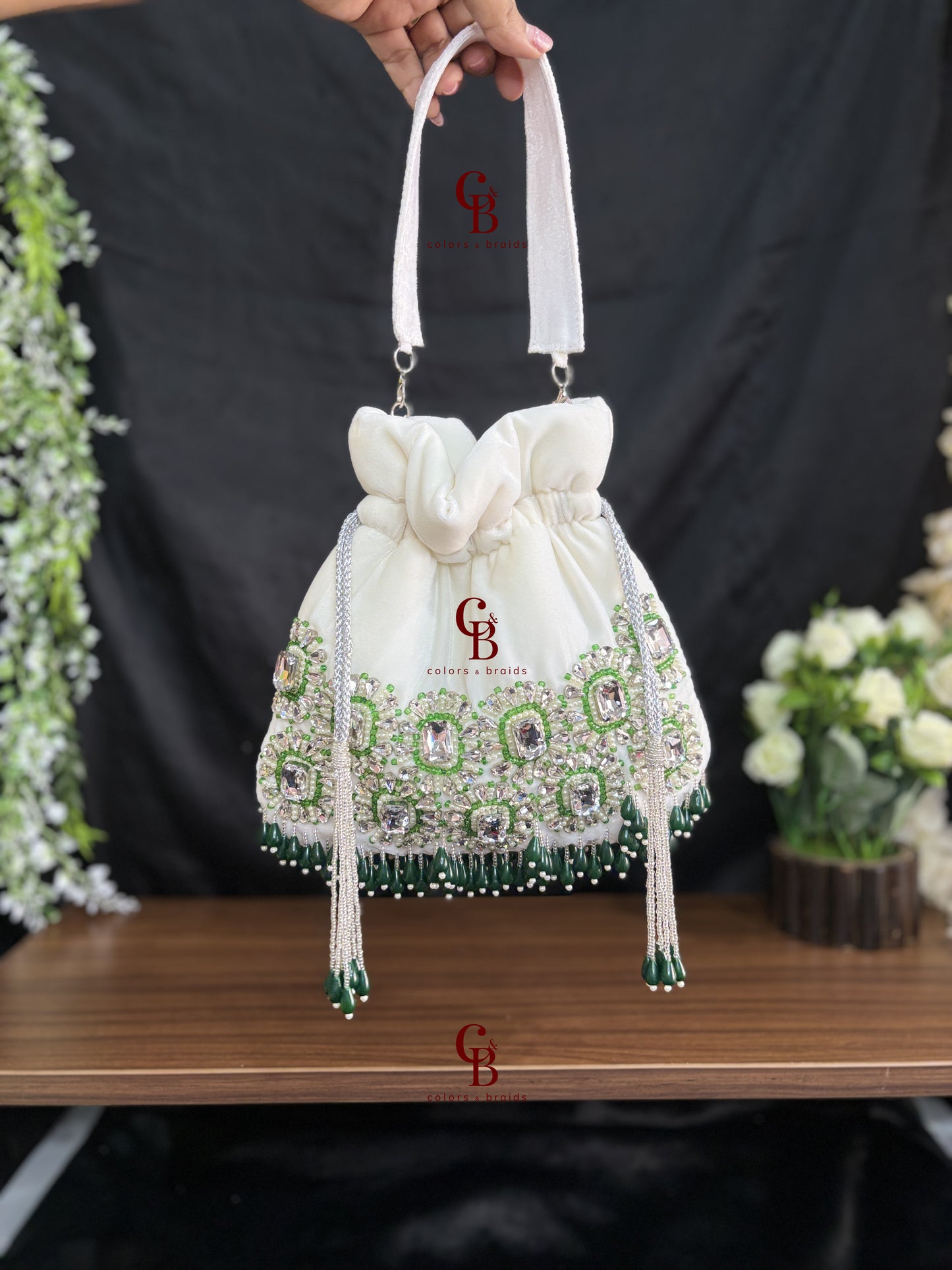 Gulzar Crystal Wedding Potli