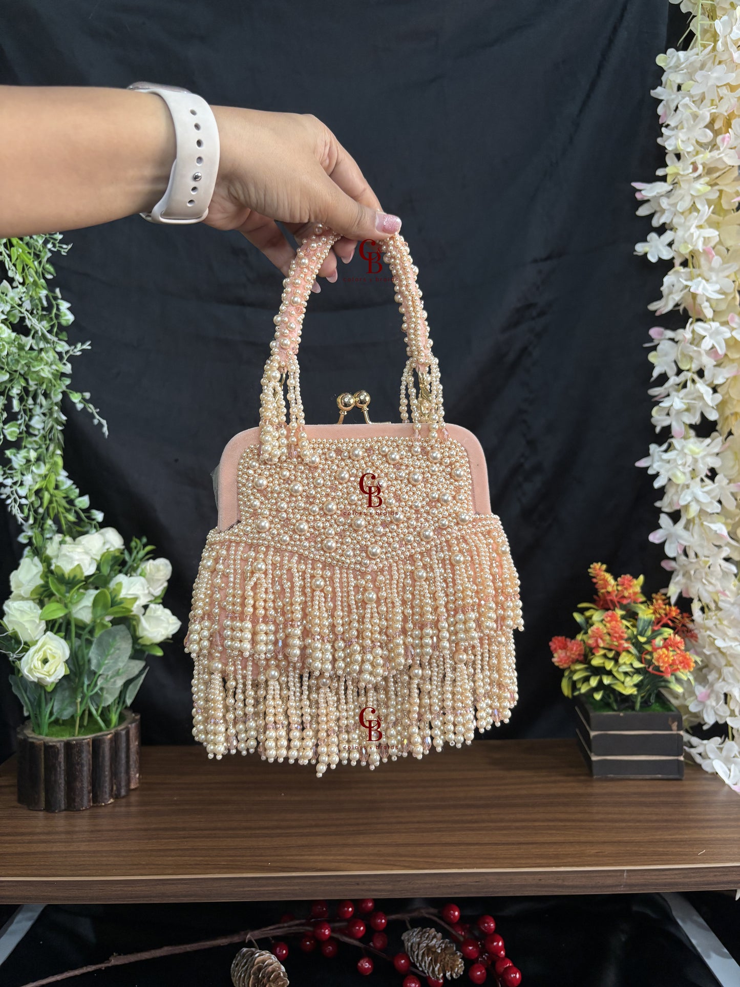 Mumtaz Pearl Batua Bag