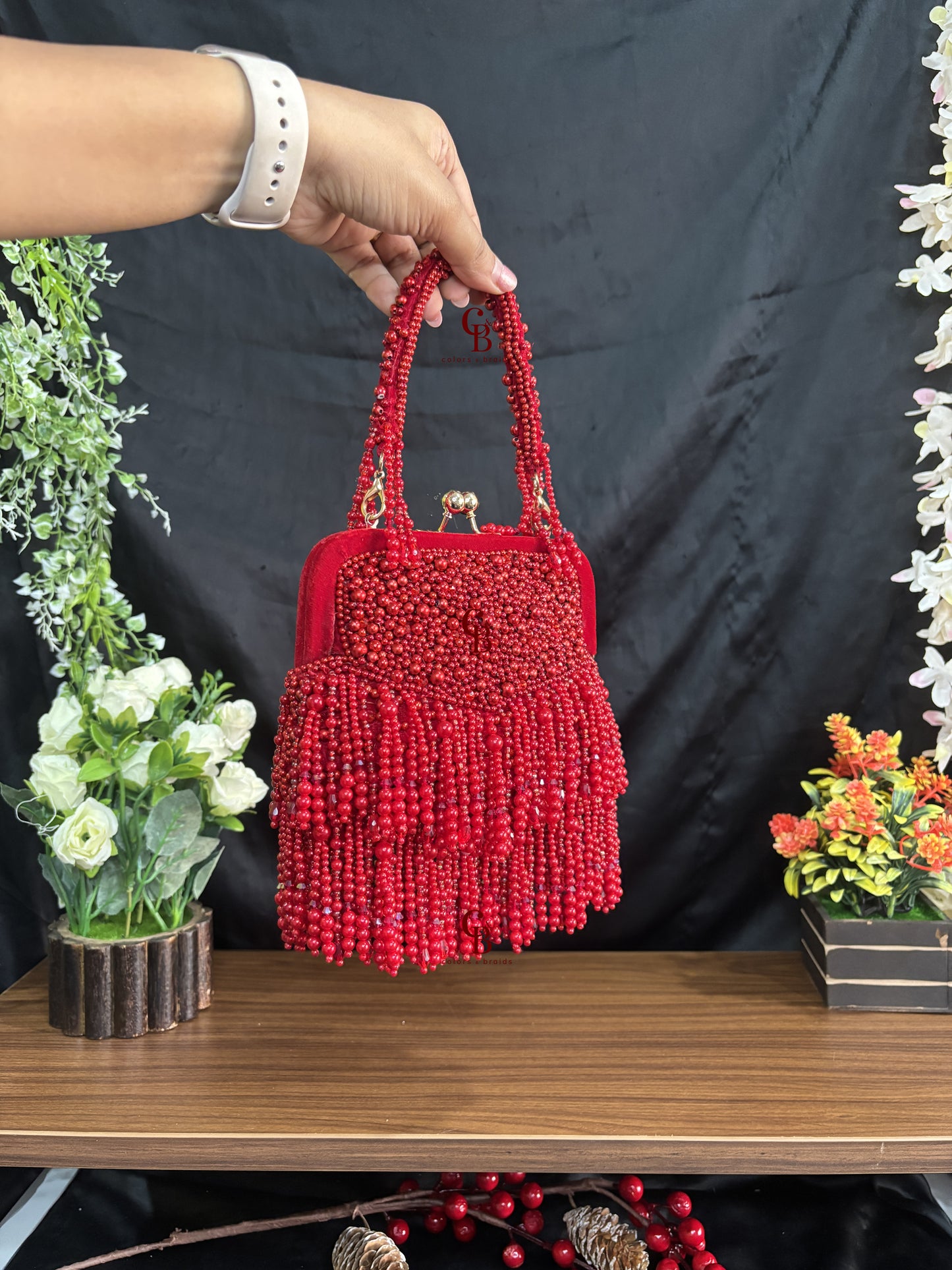 Mumtaz Pearl Batua Bag