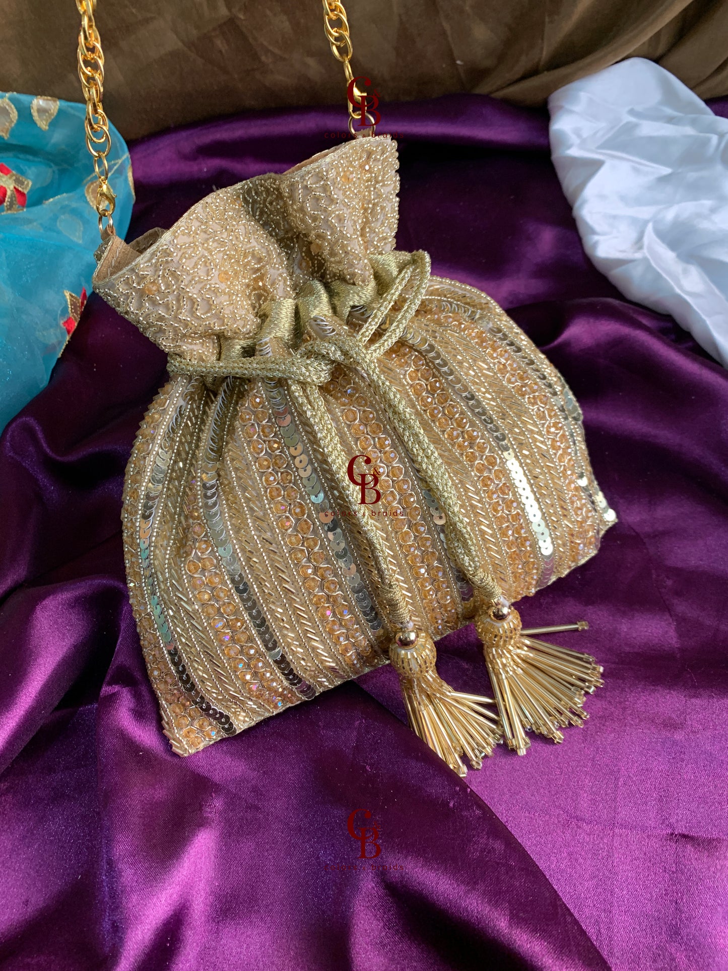 Silk Splendor Sack Potli