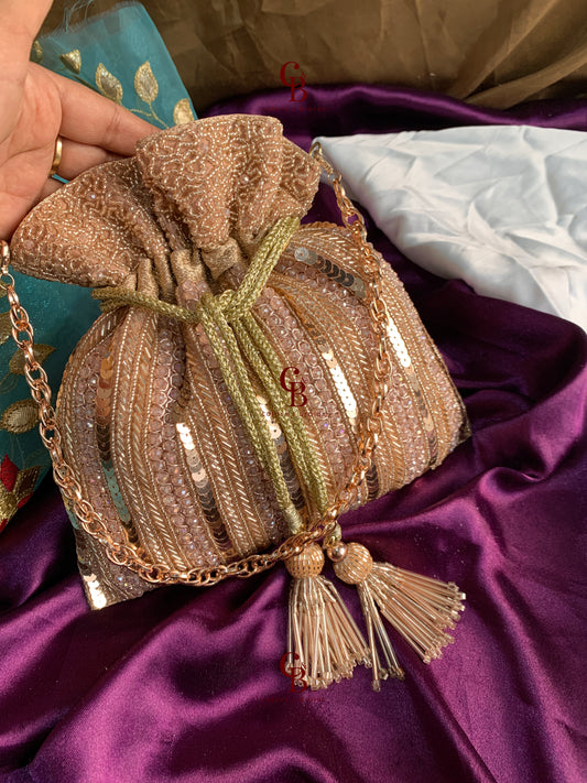 Silk Splendor Sack Potli