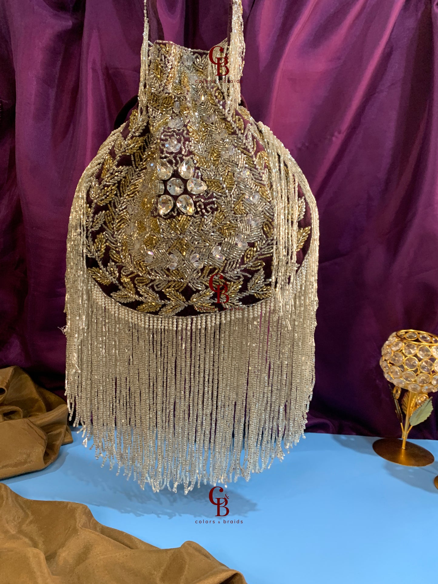 Long Tassels Potli