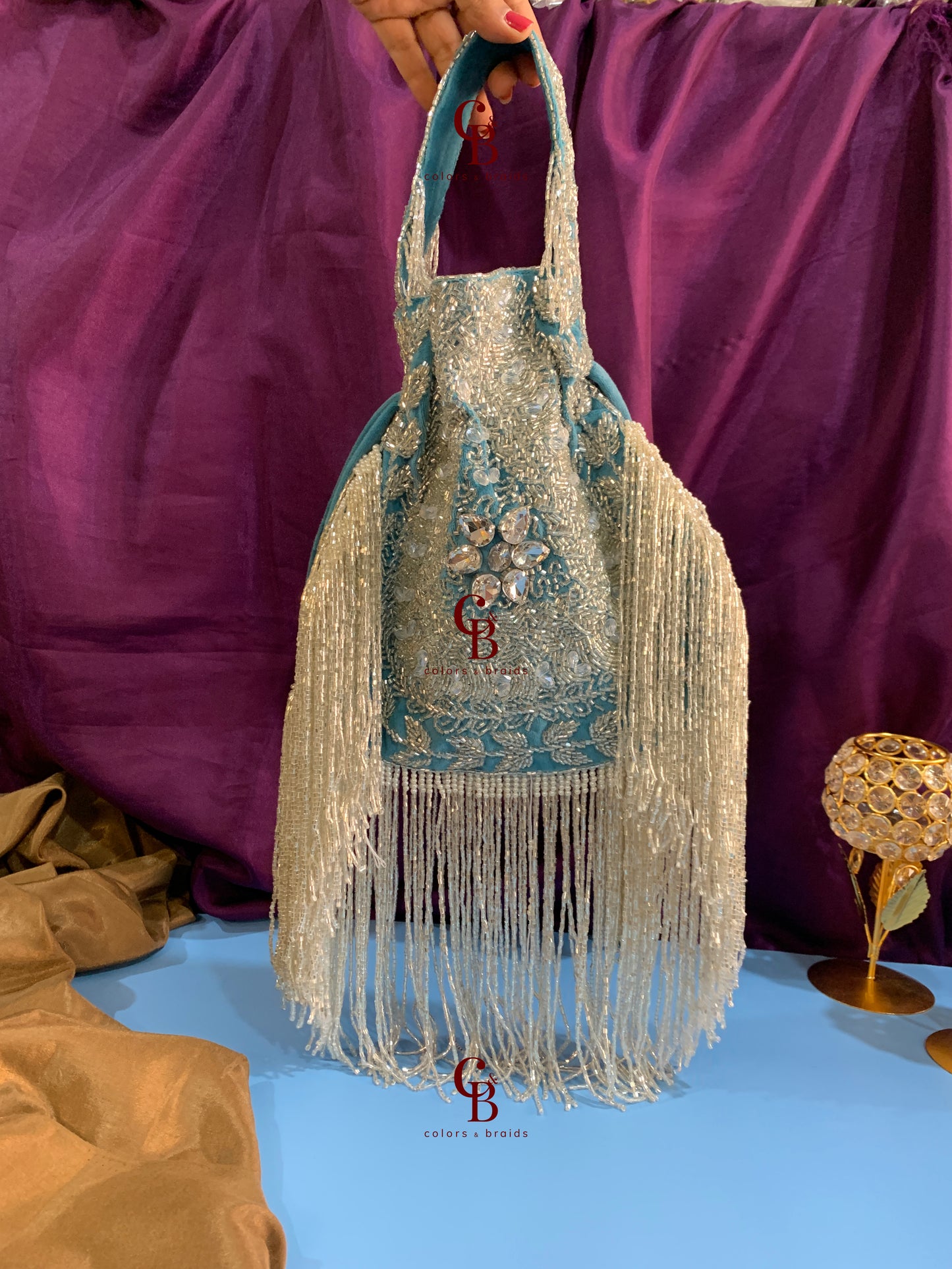 Long Tassels Potli