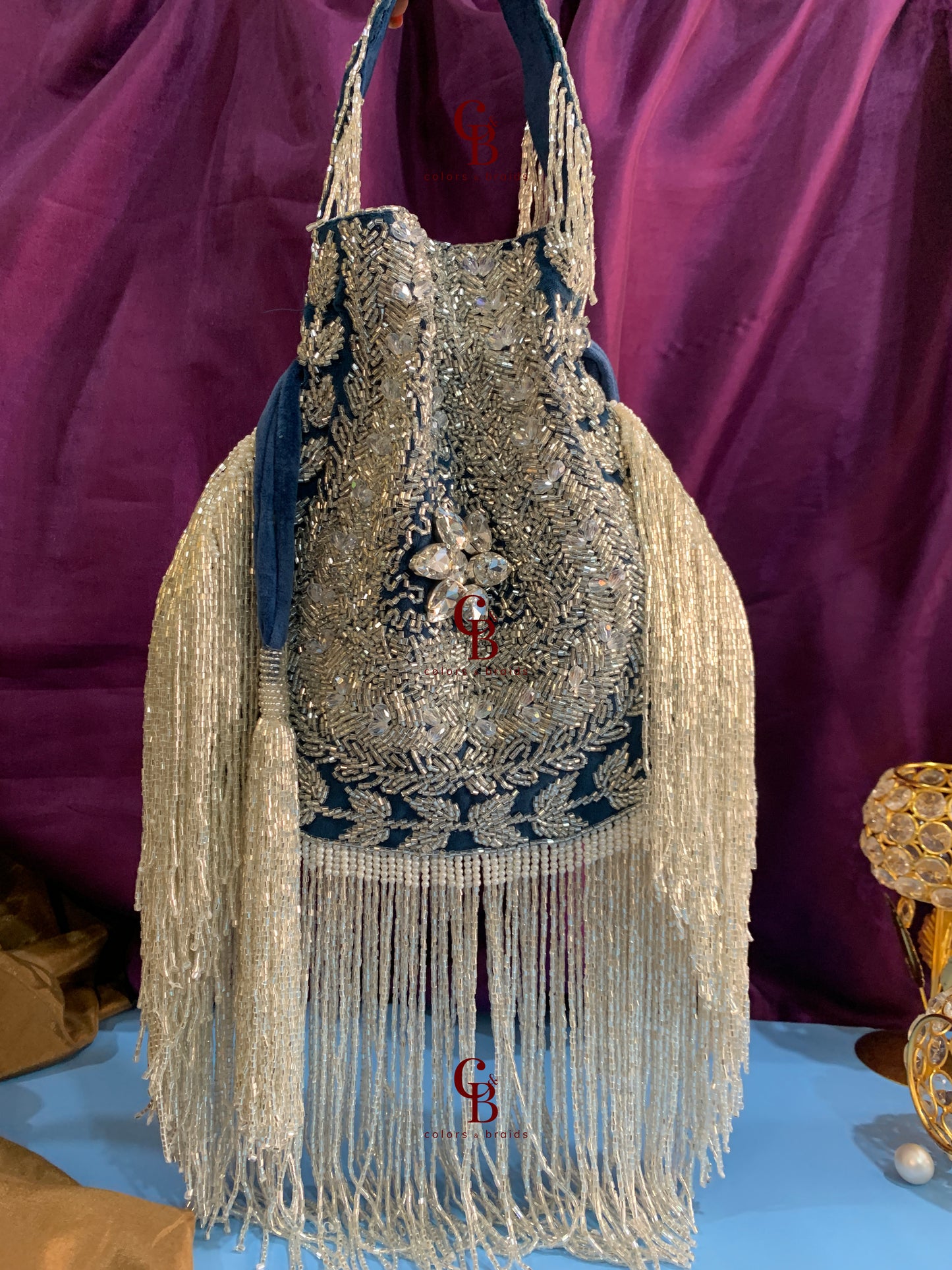 Long Tassels Potli