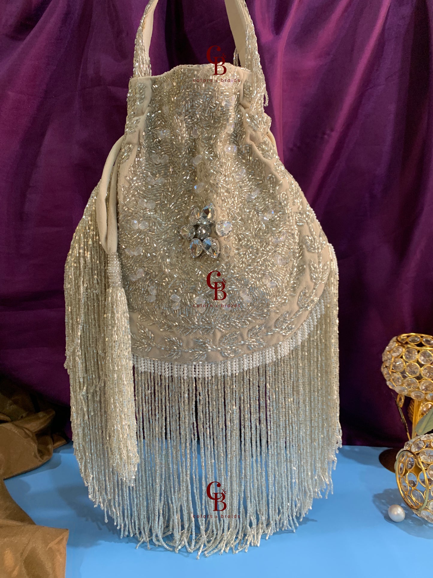 Long Tassels Potli