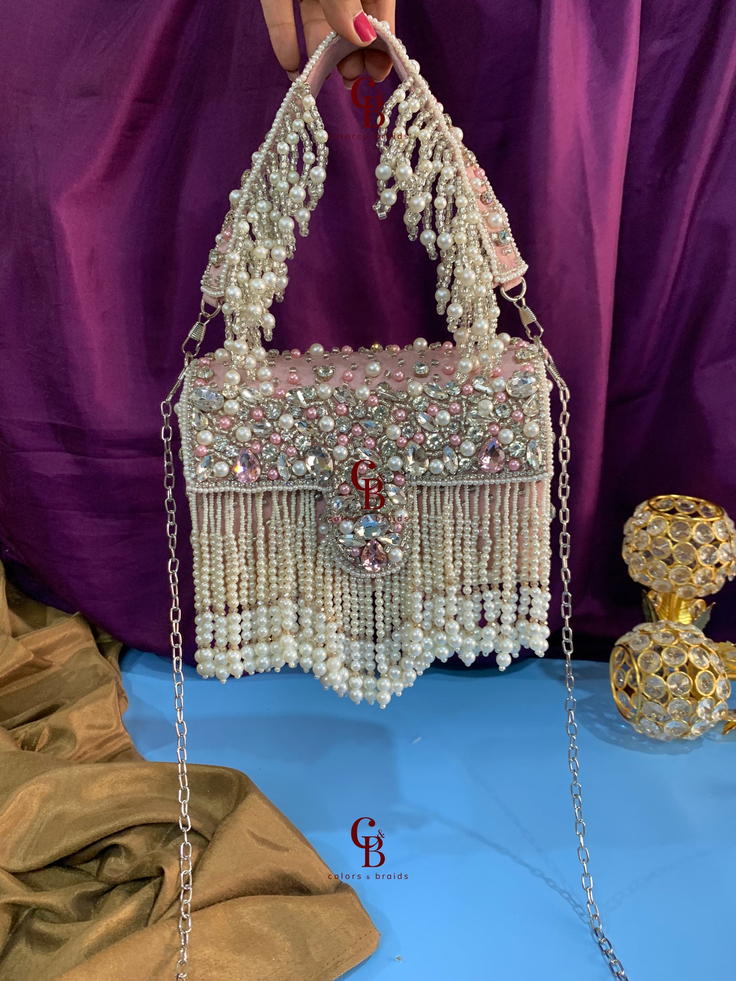 Jeweled Pearl Flap