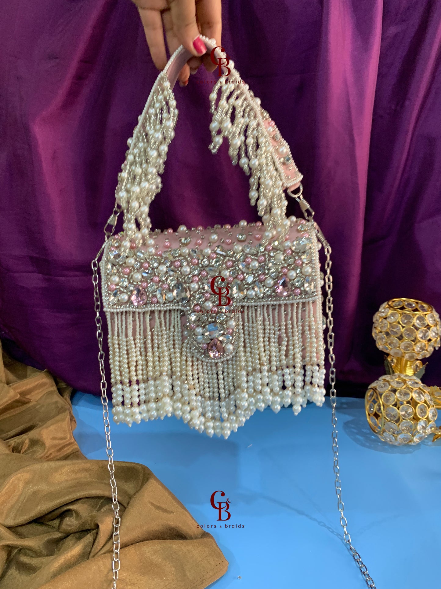 Jeweled Pearl Flap