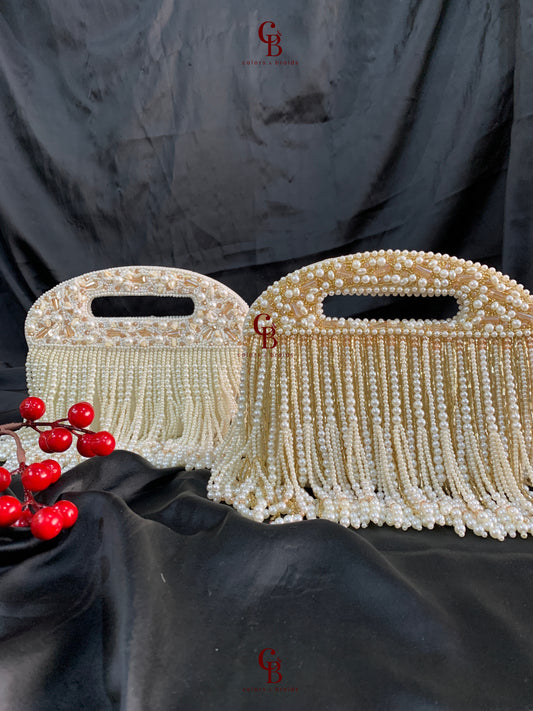 Hosneara Pearl Clutch