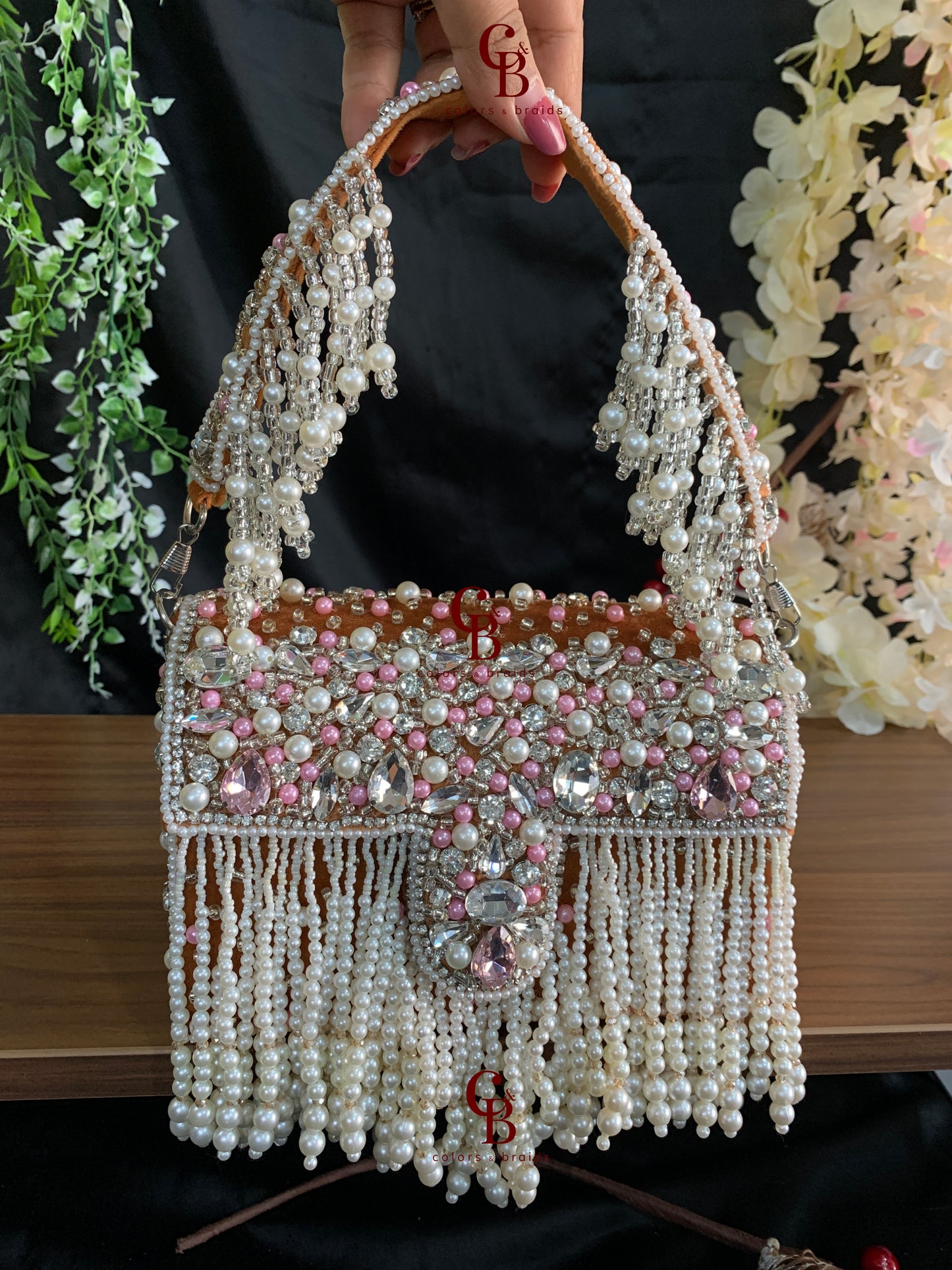 Jeweled Pearl Flap