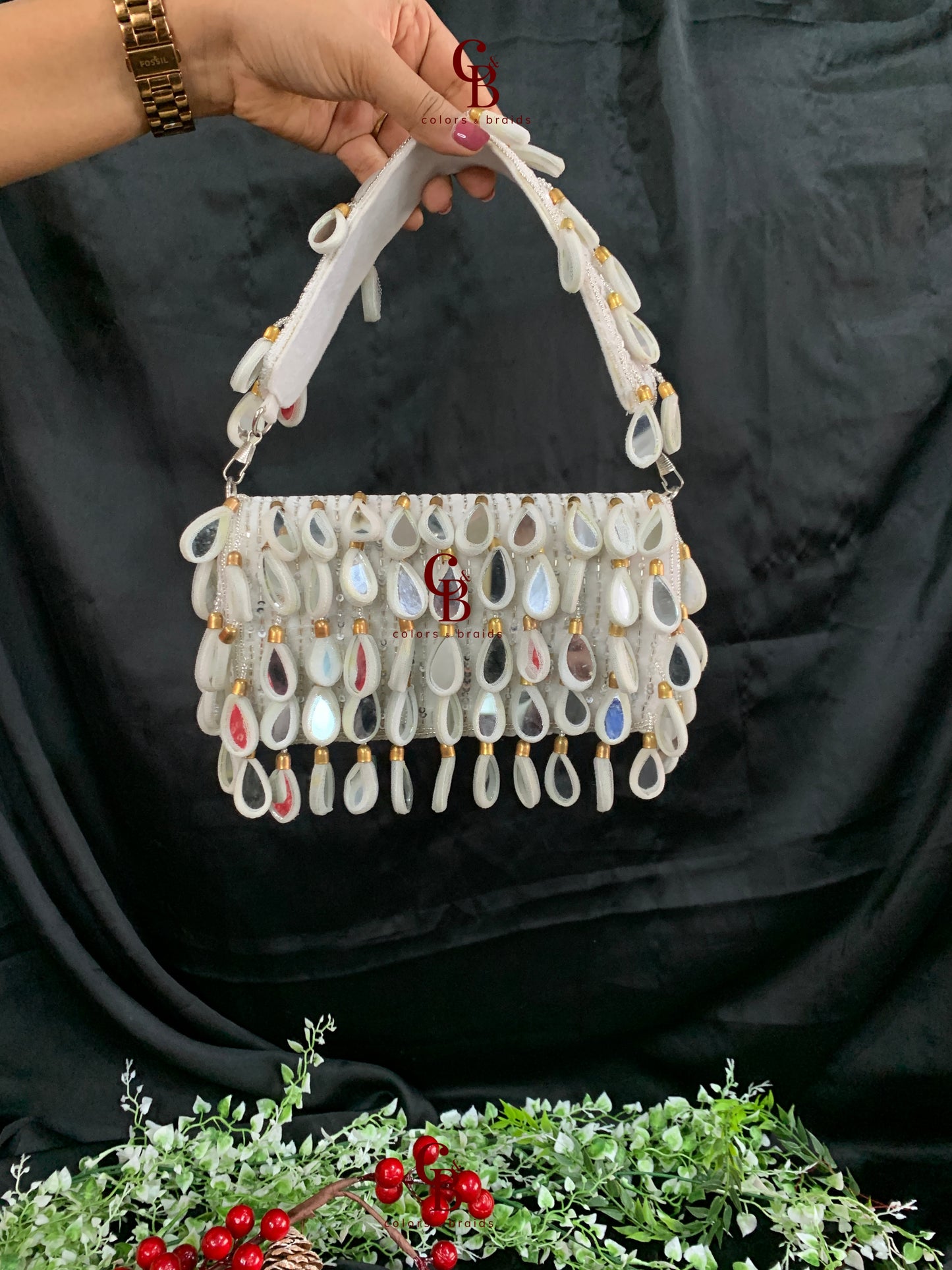 Mirror flap bag