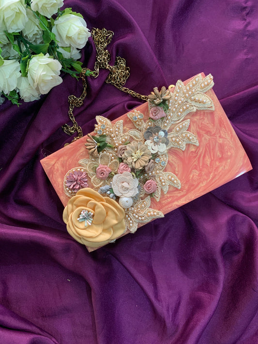 Brooch Resin Clutch