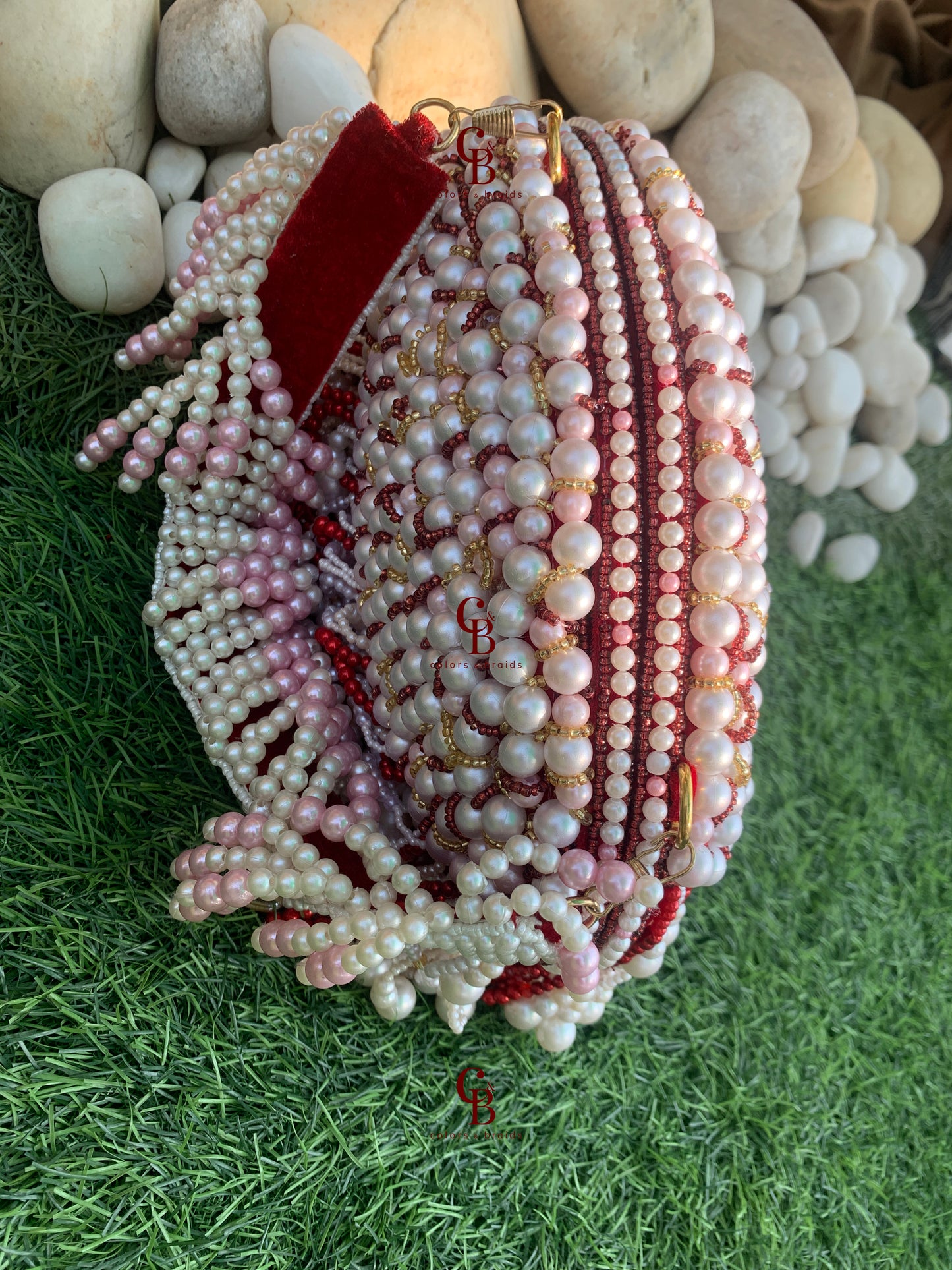 Pearl Blossom Clutch