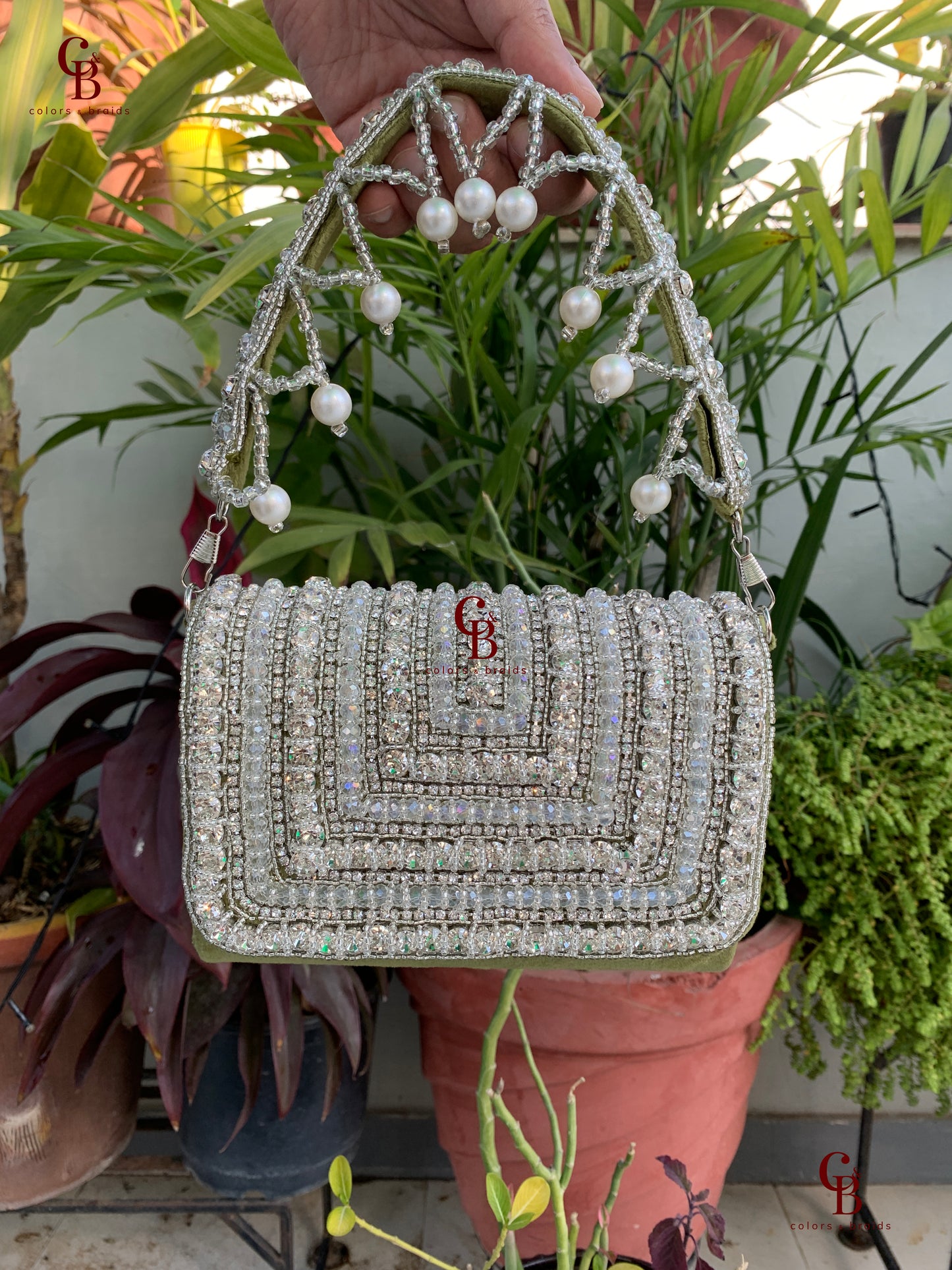 Ammy Crystal Bag - Medium