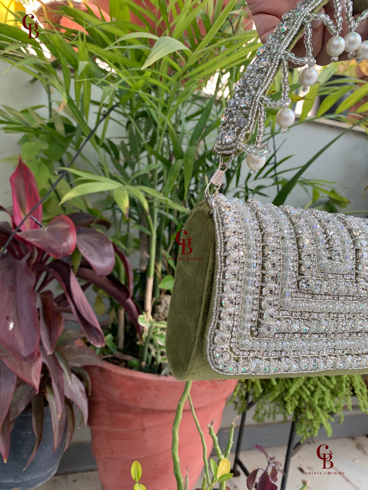 Ammy Crystal Bag - Medium