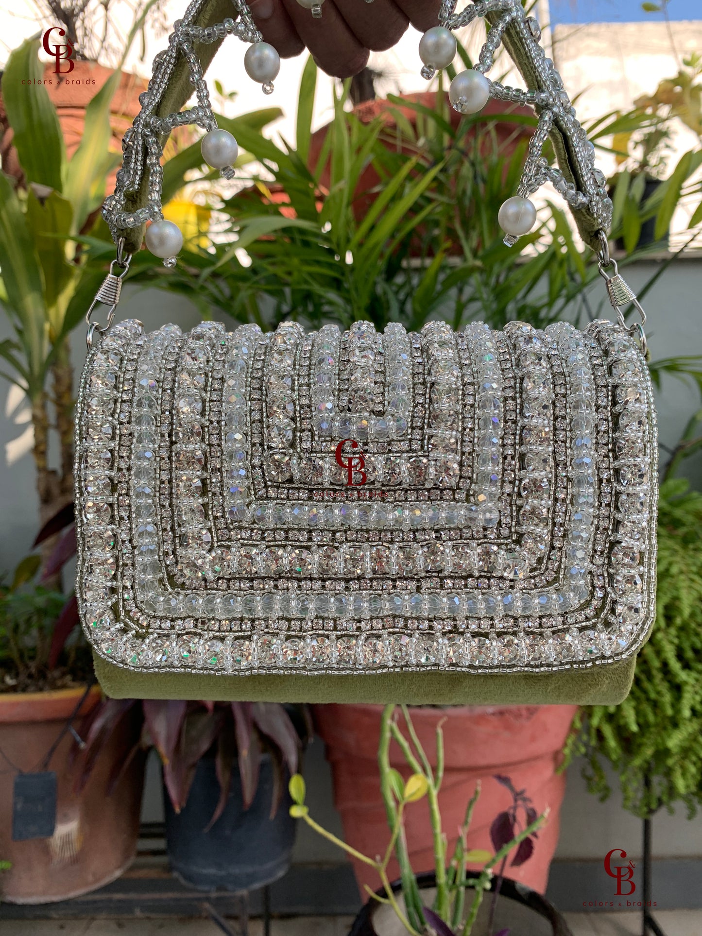 Ammy Crystal Bag - Medium