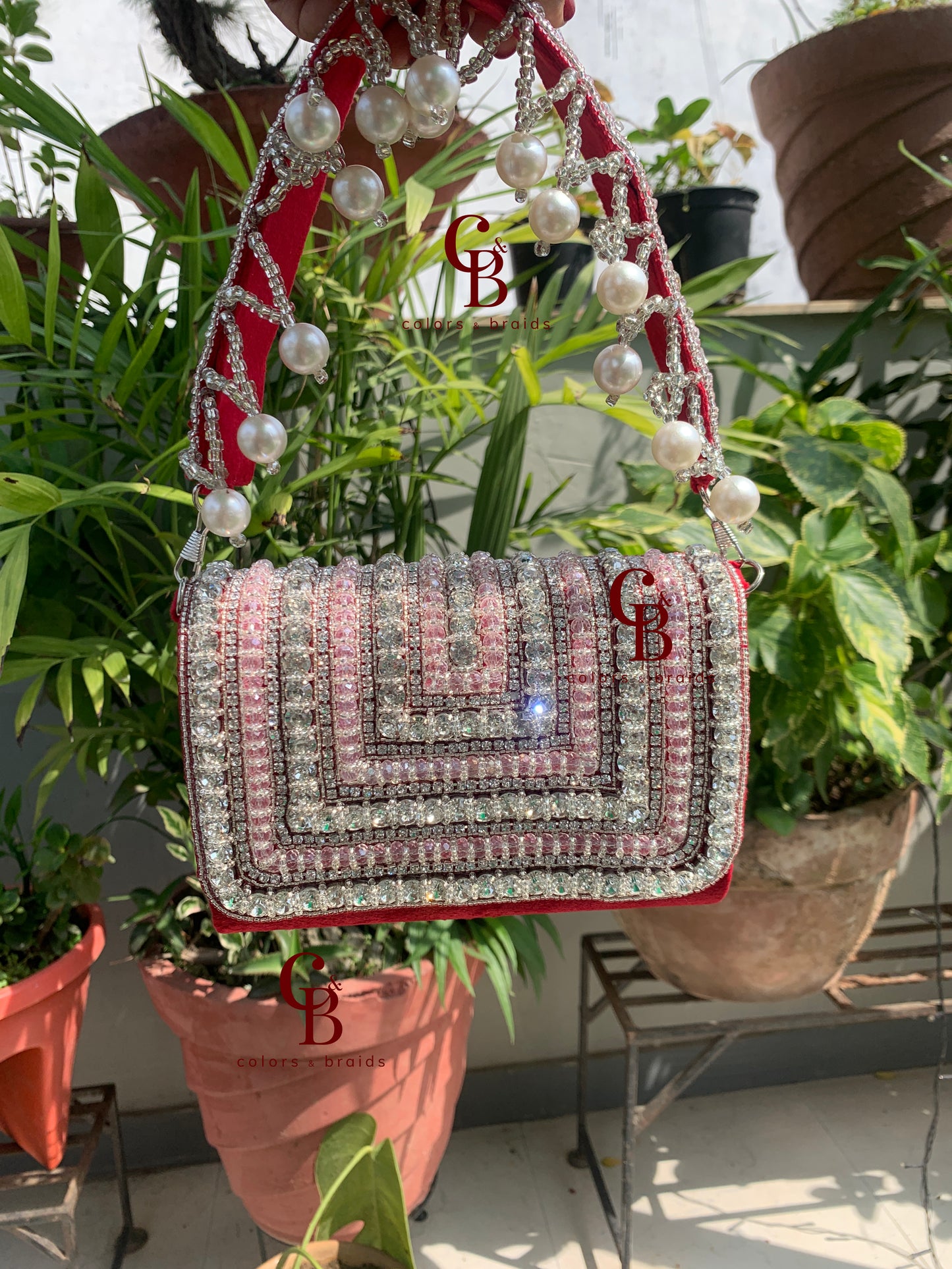 Ammy Crystal Bag - Medium