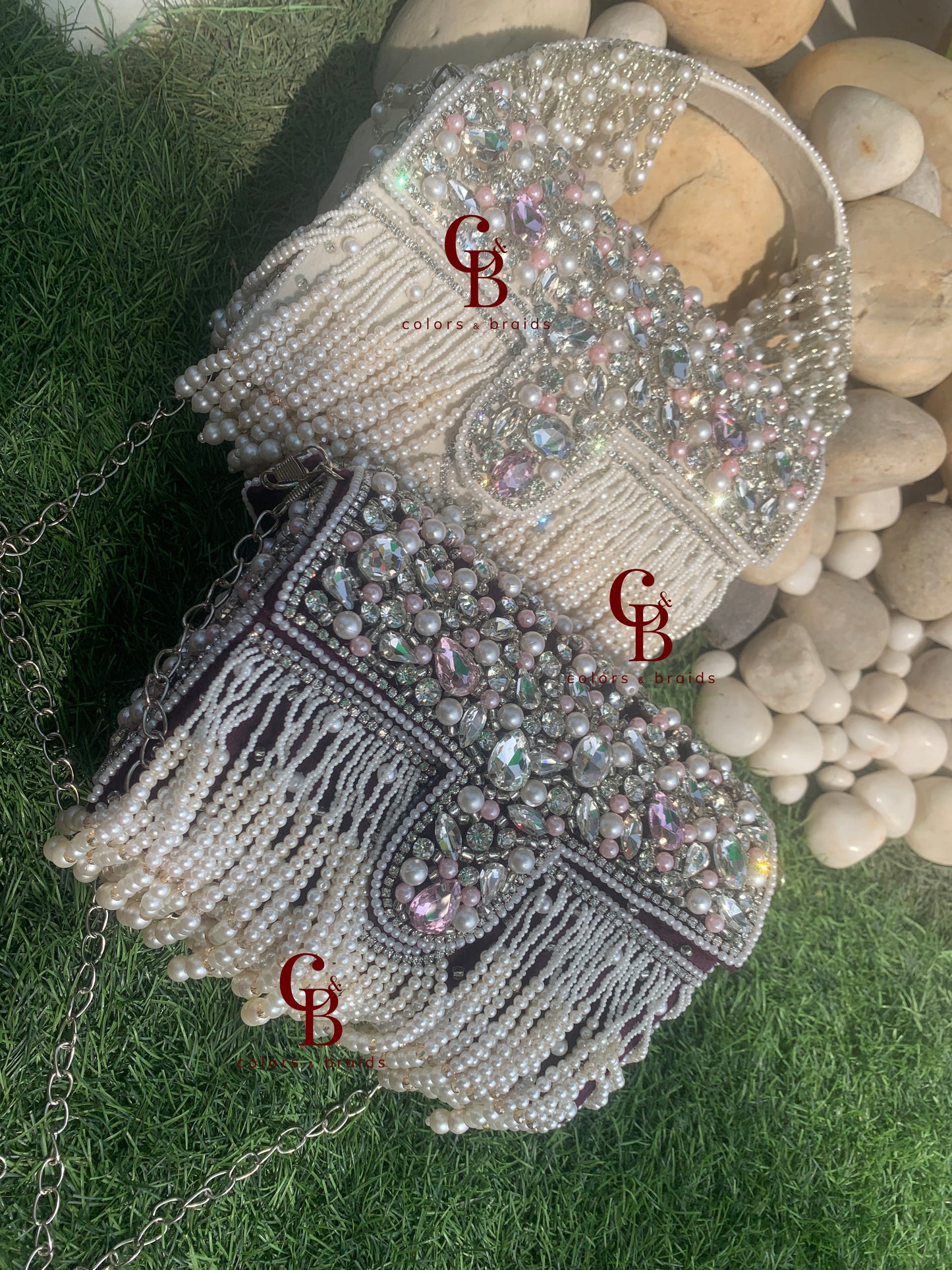 Jeweled Pearl Flap