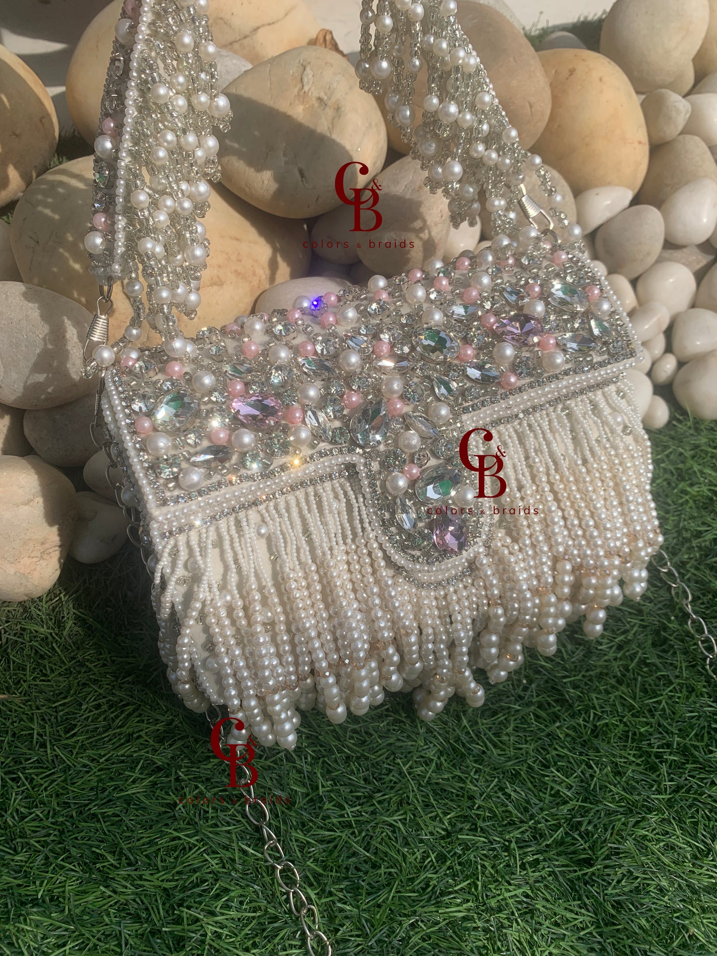 Jeweled Pearl Flap