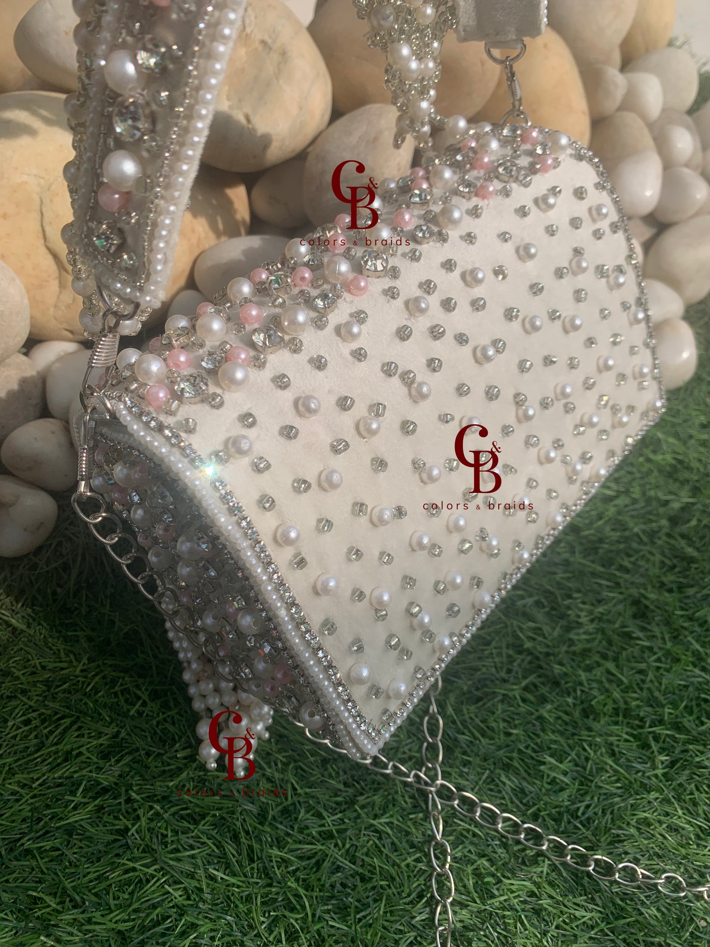 Jeweled Pearl Flap