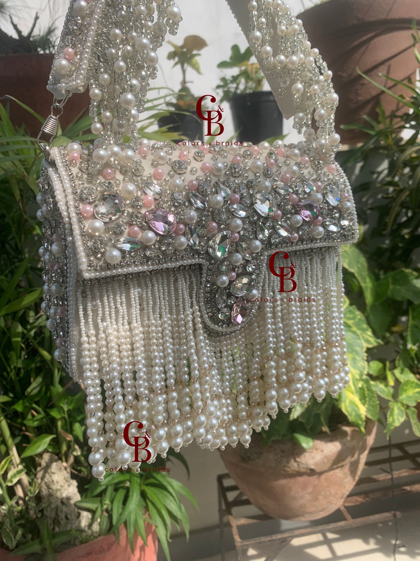 Jeweled Pearl Flap