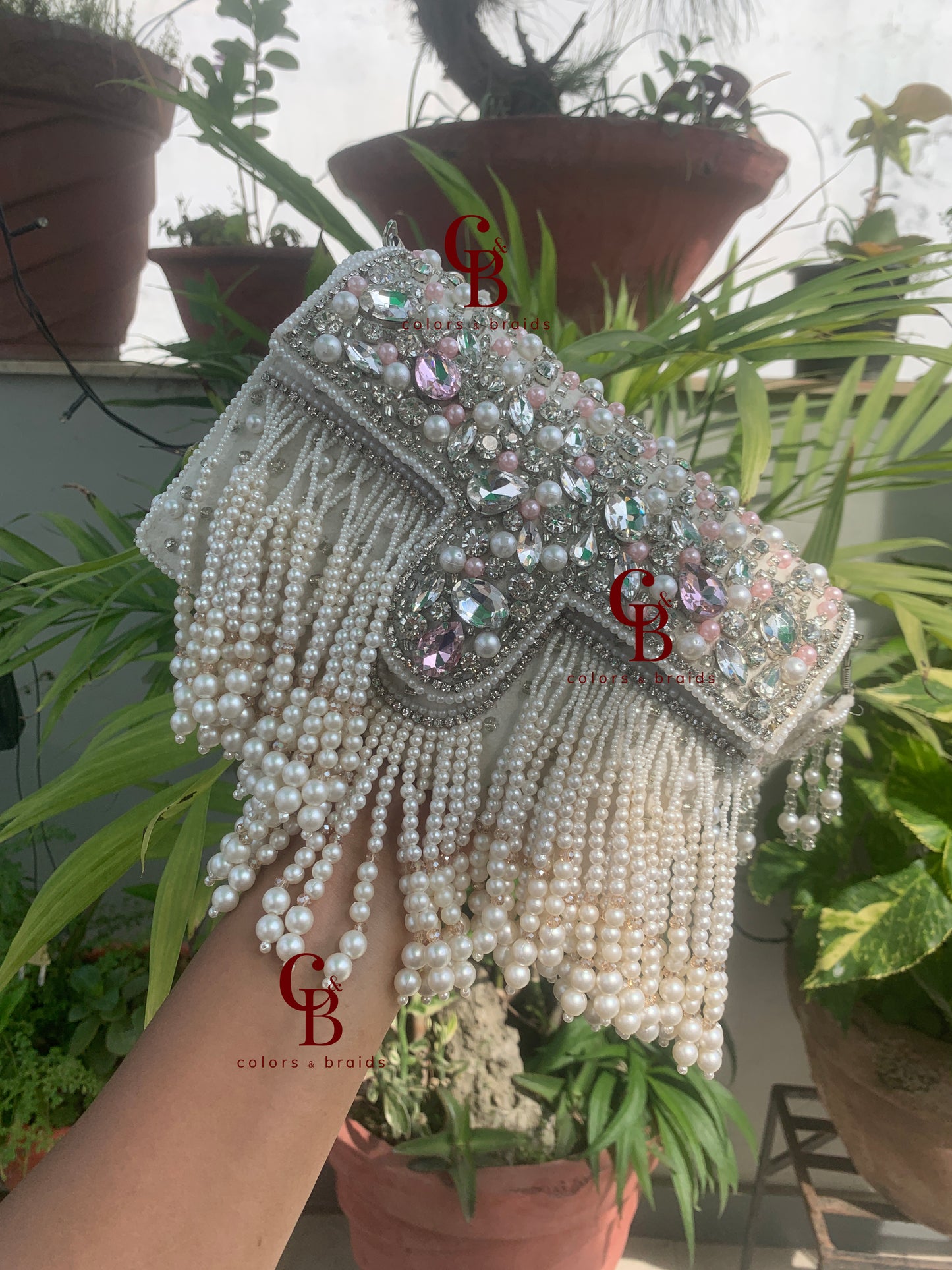 Jeweled Pearl Flap