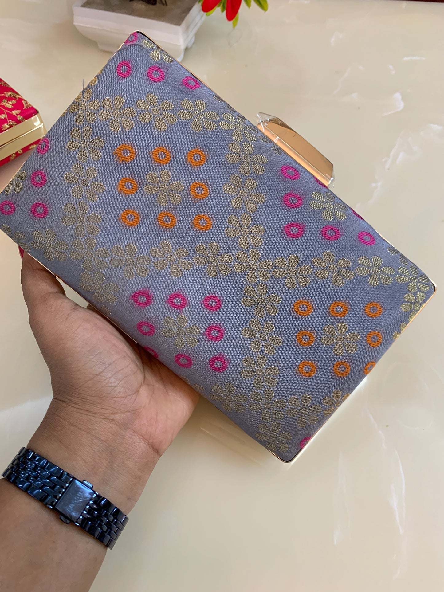 Bandhani Clutch